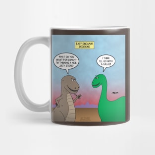 Dinosaur Dinner Selections Mug